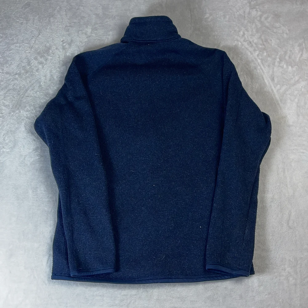 Patagonia Better Sweater Jacket Men's Navy Blue Fleece Size M Full Zip Outdoor - Picture 5 of 5